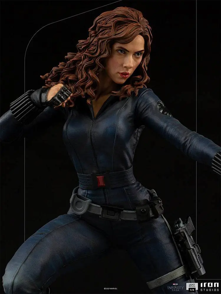 Avengers Infinity Saga Legacy 1/4 Black Widow replika szobor figura 46 cm termékfotó