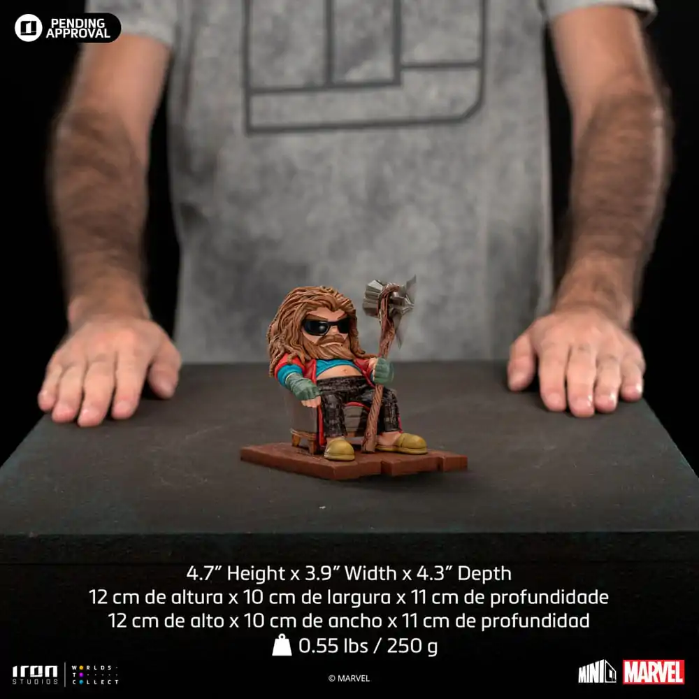 Avengers Infinity Saga Mini Co. Bro-Thor PVC szobor figura 12 cm termékfotó