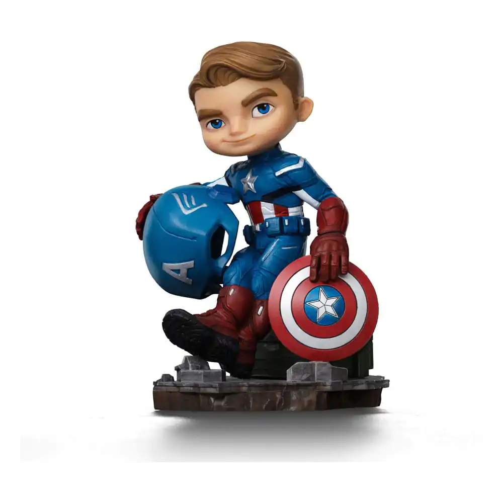 Avengers Infinity Saga Mini Co. PVC figura Captain America 14 cm termékfotó