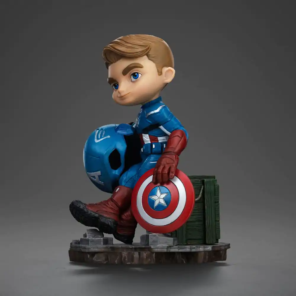 Avengers Infinity Saga Mini Co. PVC figura Captain America 14 cm termékfotó