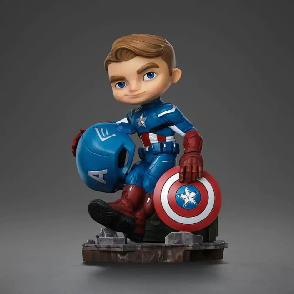 Avengers Infinity Saga Mini Co. PVC figura Captain America 14 cm termékfotó