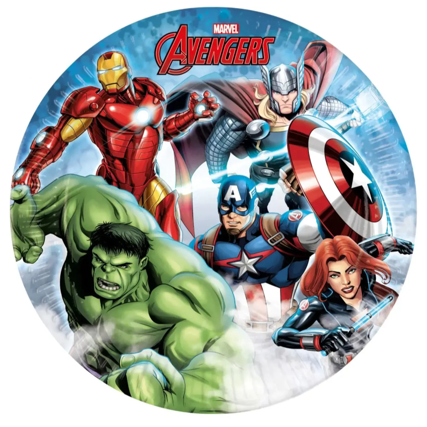 Avengers papírtányér 8 darab 23 cm termékfotó