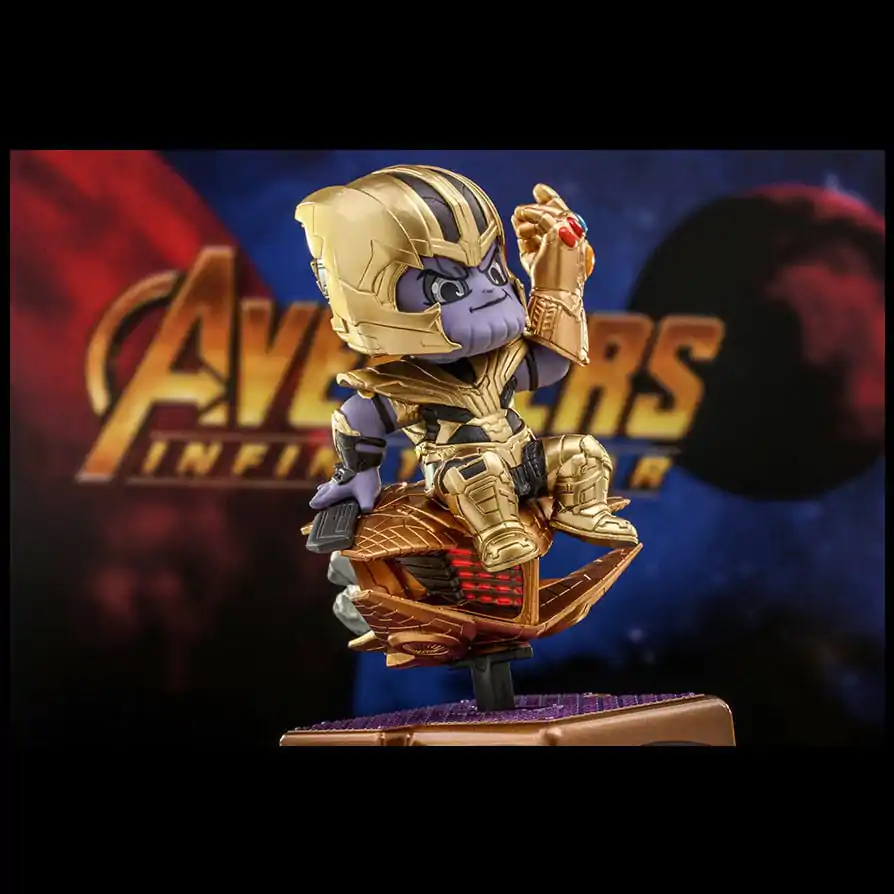 Avengers: Infinity War CosRider Thanos Mini figura hang- és fényeffektekkel 14 cm termékfotó