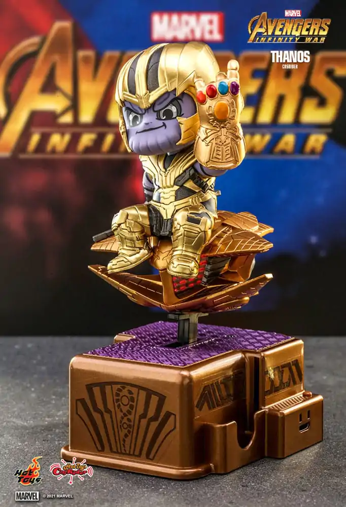 Avengers: Infinity War CosRider Thanos Mini figura hang- és fényeffektekkel 14 cm termékfotó