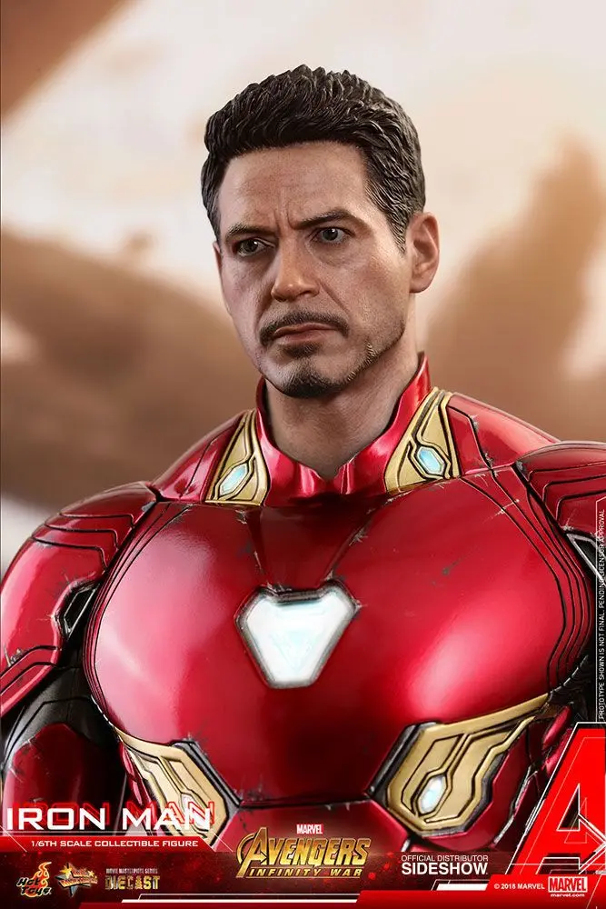 Avengers Infinity War Diecast Movie Masterpiece 1/6 Iron Man akciófigura 32 cm termékfotó