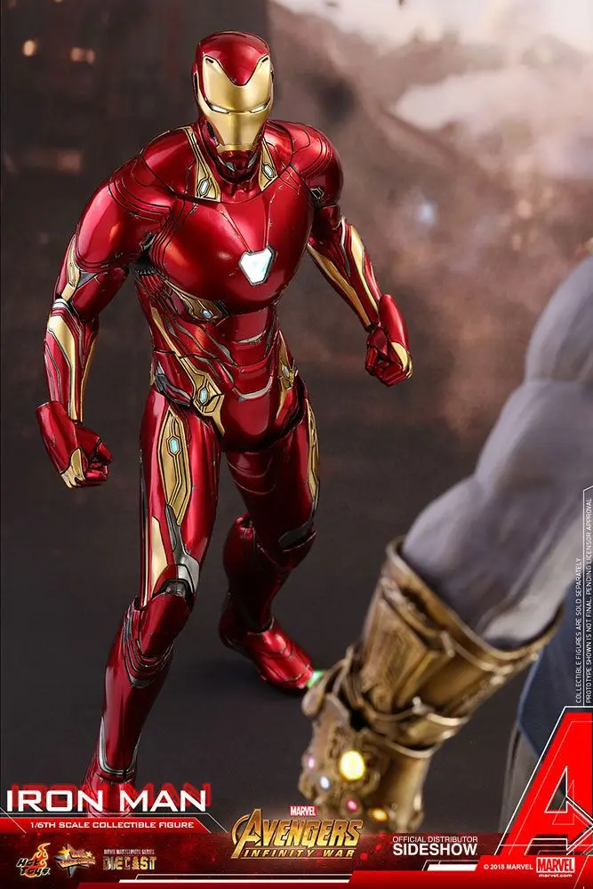 Avengers Infinity War Diecast Movie Masterpiece 1/6 Iron Man akciófigura 32 cm termékfotó