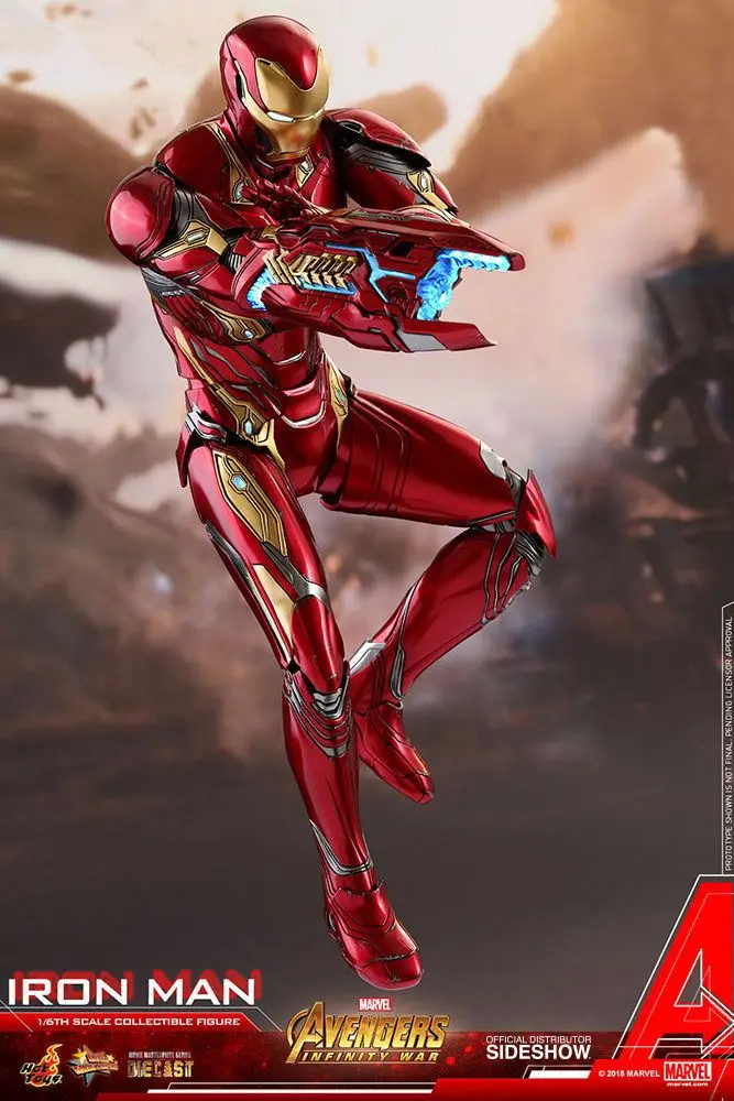 Avengers Infinity War Diecast Movie Masterpiece 1/6 Iron Man akciófigura 32 cm termékfotó