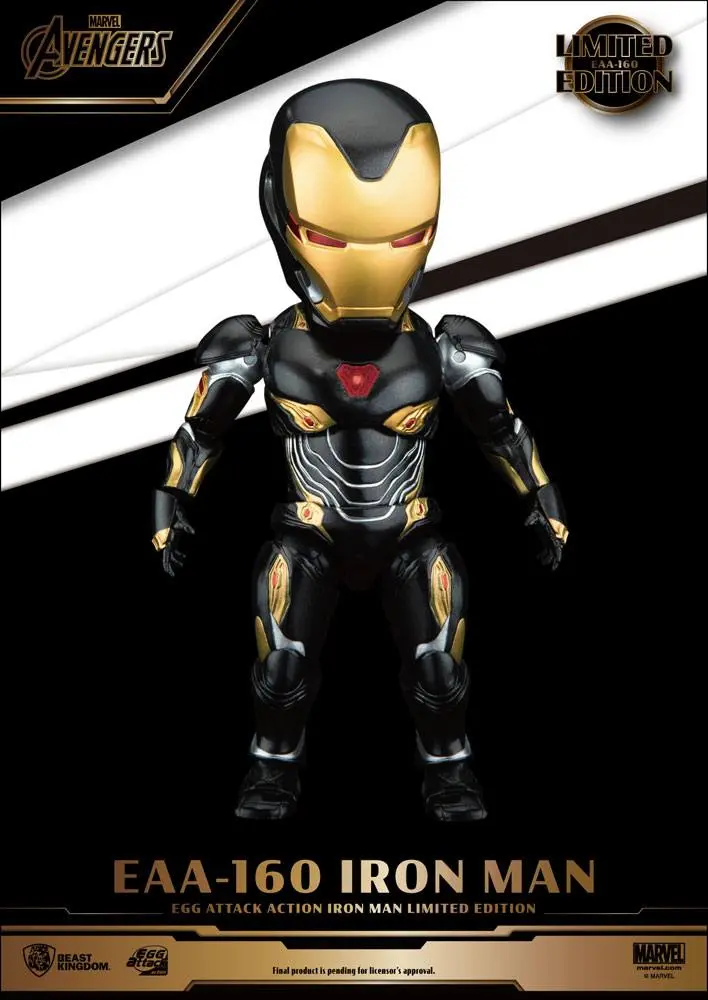 Avengers Infinity War Egg Attack Iron Man Mark 50 Limitált kiadású akciófigura 16 cm termékfotó