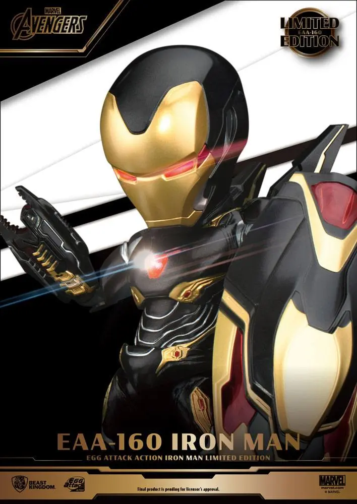 Avengers Infinity War Egg Attack Iron Man Mark 50 Limitált kiadású akciófigura 16 cm termékfotó