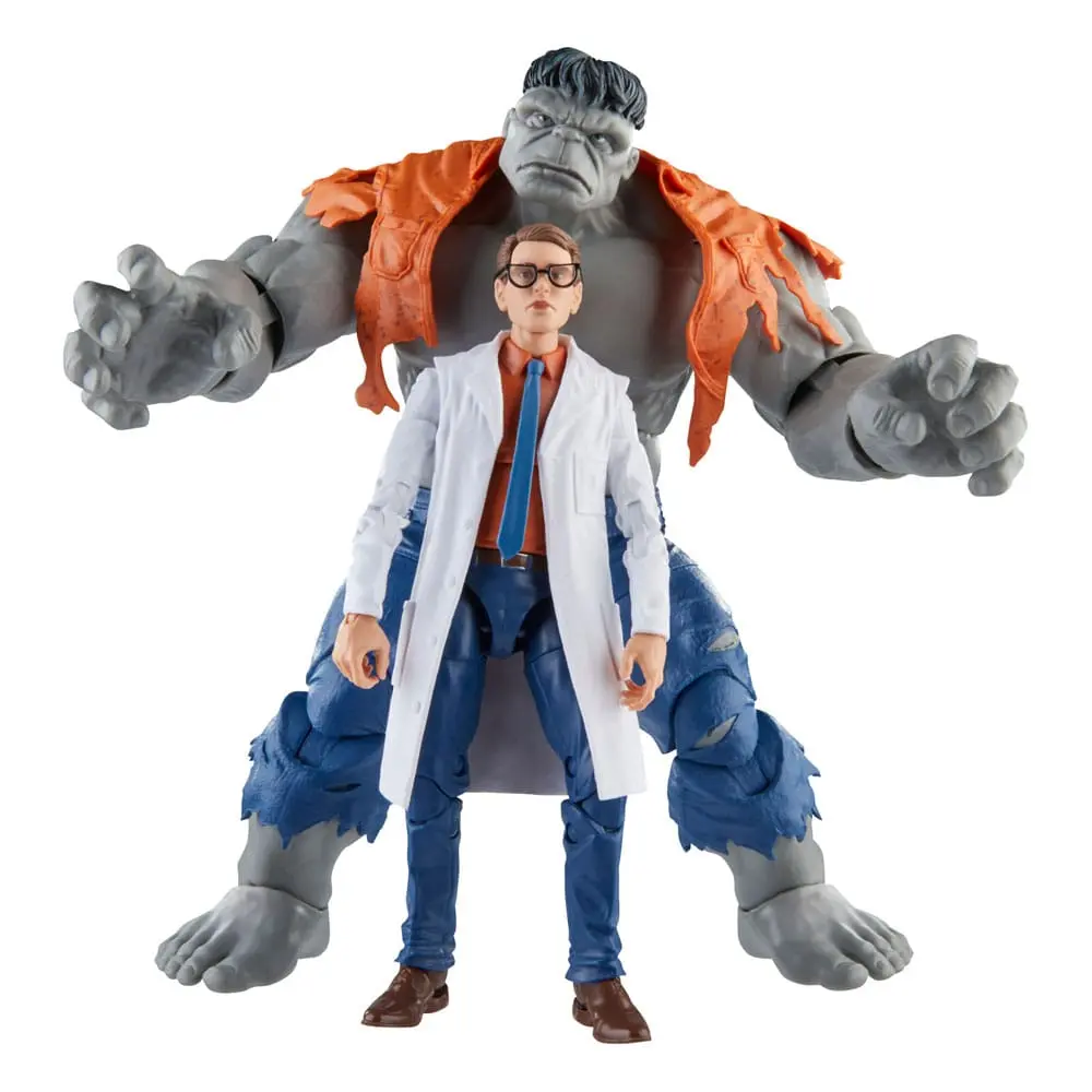 Avengers Marvel Legends Action Figures Gray Hulk & Dr. Bruce Banner 15 cm termékfotó