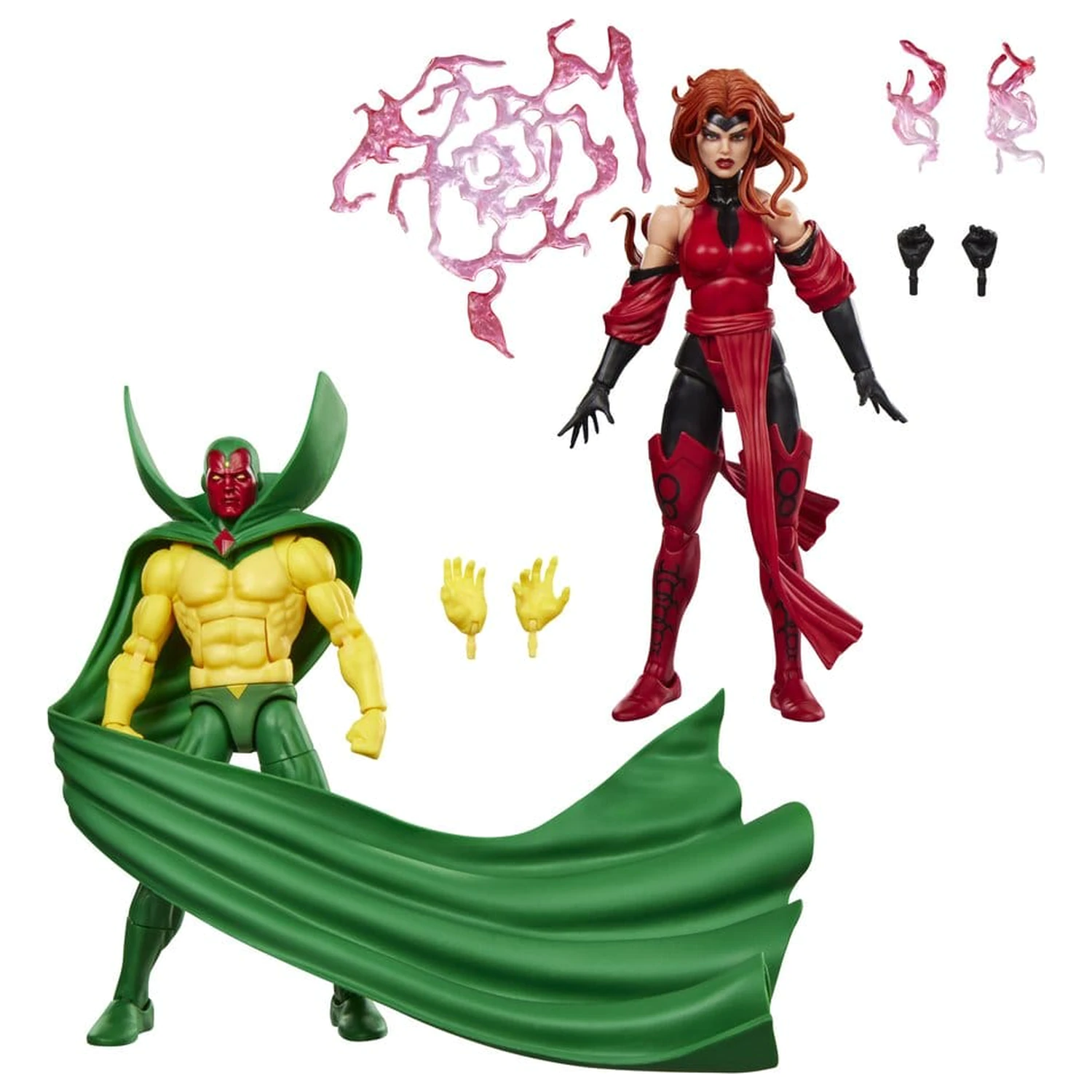 Avengers Marvel Legends Vision & Scarlet Witch 2 db-os akciófigura csomag 15 cm termékfotó