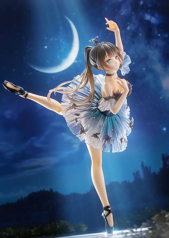 Avian Romance Pink Label 5 1/6 Black Swan Girl PVC szobor figura 30 cm termékfotó