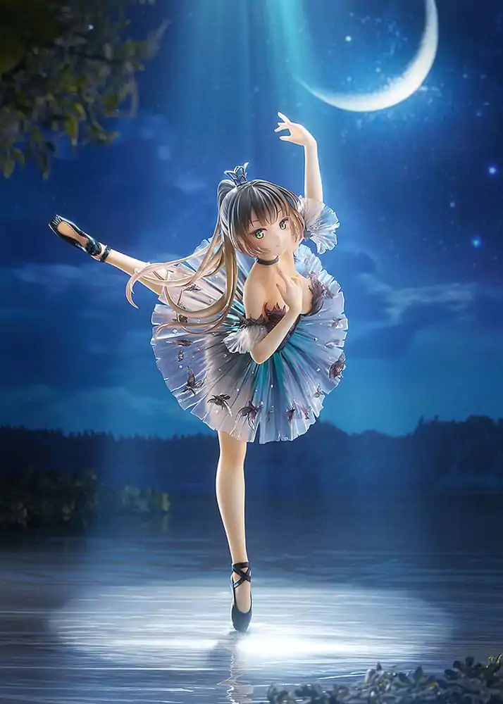 Avian Romance Pink Label 5 1/6 Black Swan Girl PVC szobor figura 30 cm termékfotó