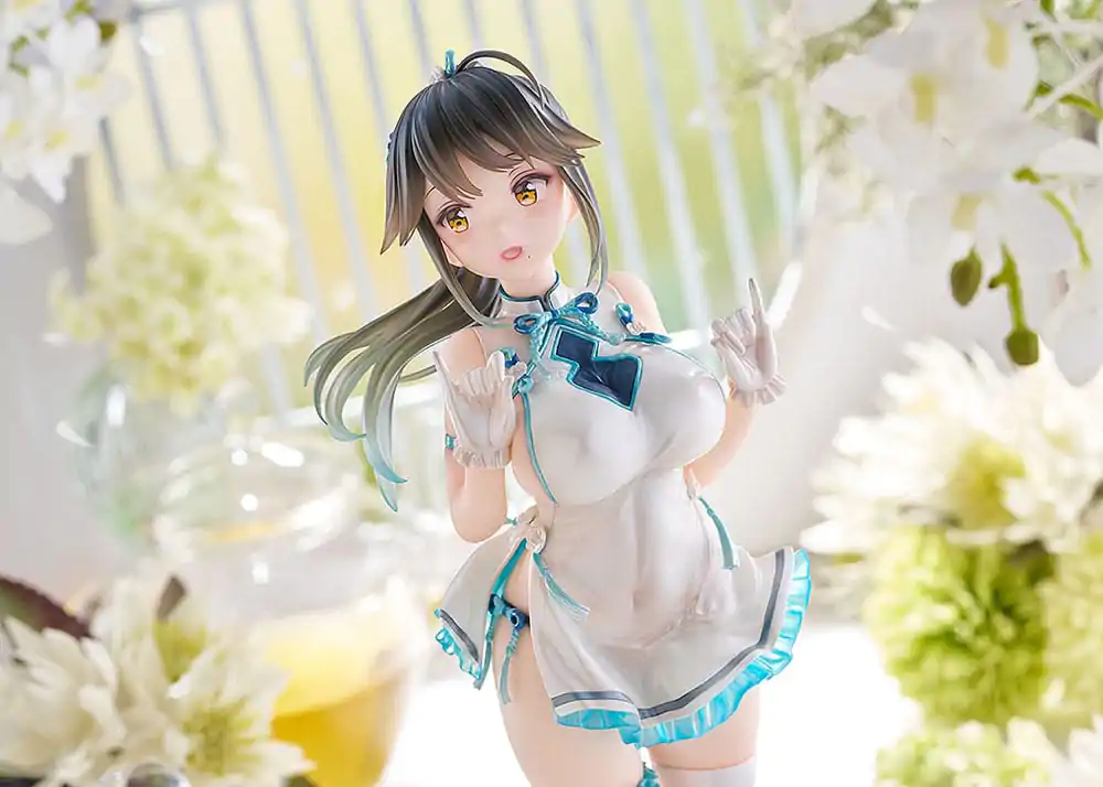 Avian Romance Pink Label 5 1/6 Ponytail Girl: Qipao PVC szobor figura 29 cm termékfotó