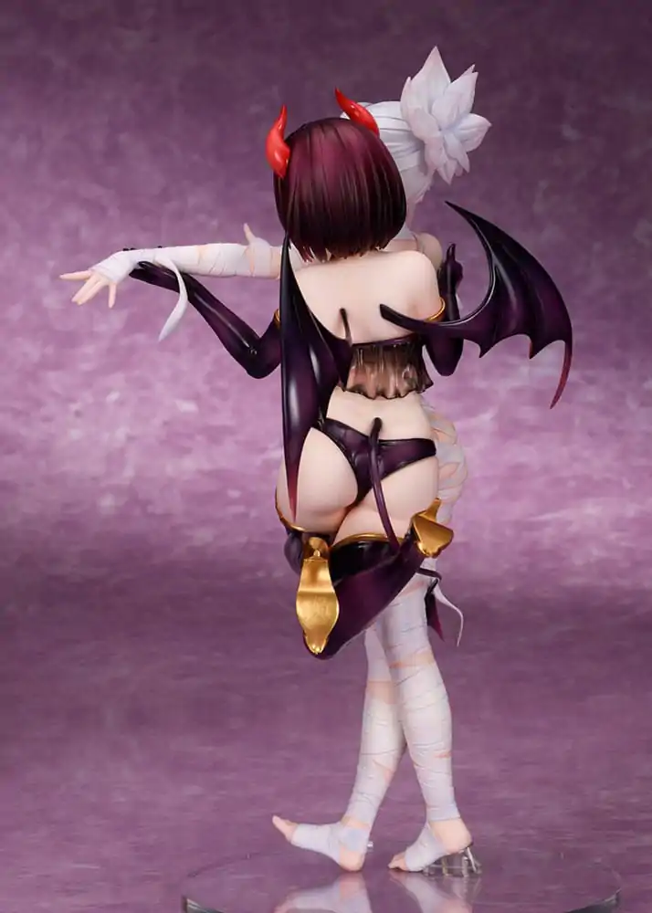 Ayakashi Triangle Matsuri Kazamaki & Suzu Kanade & Shirogane PVC szobor figura 25 cm termékfotó