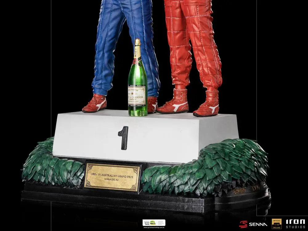 Ayrton Senna Deluxe Art Scale Statue 1/10 Alain Prost & Ayrton Senna (The Last Podium 1993) 27 cm termékfotó