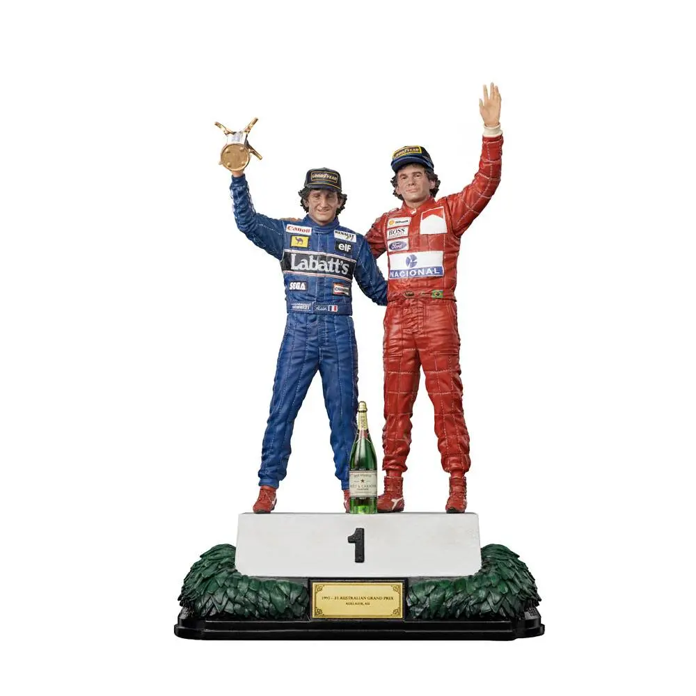 Ayrton Senna Deluxe Art Scale Statue 1/10 Alain Prost & Ayrton Senna (The Last Podium 1993) 27 cm termékfotó