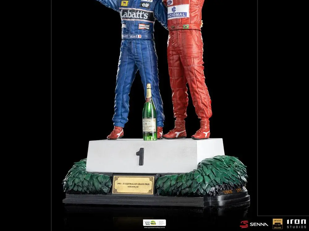 Ayrton Senna Deluxe Art Scale Statue 1/10 Alain Prost & Ayrton Senna (The Last Podium 1993) 27 cm termékfotó