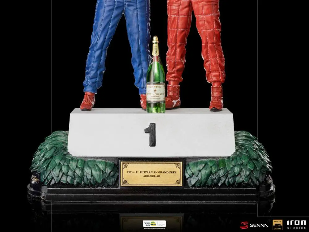 Ayrton Senna Deluxe Art Scale Statue 1/10 Alain Prost & Ayrton Senna (The Last Podium 1993) 27 cm termékfotó