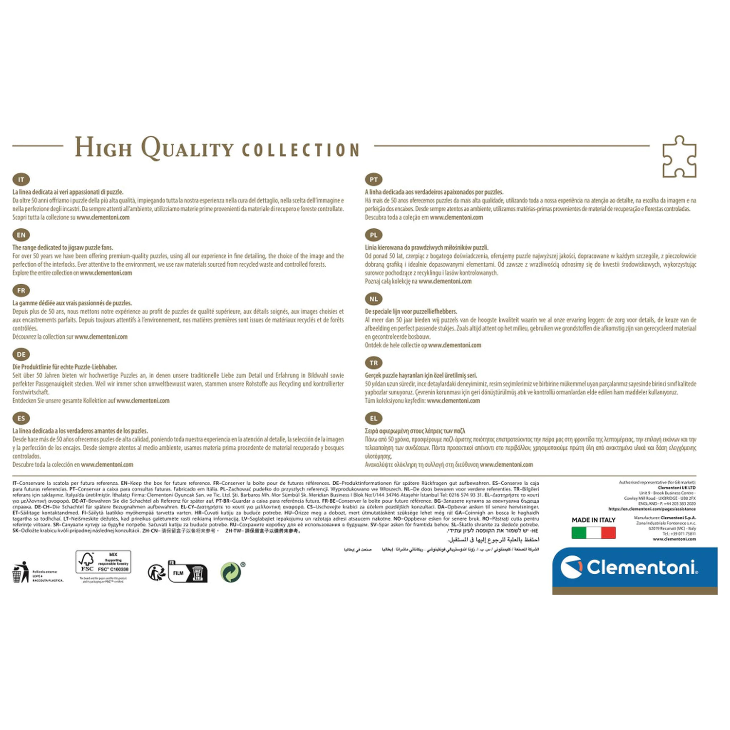 Az Alpok Autumn 3000 db-os puzzle  termékfotó