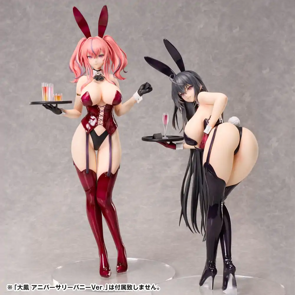 Azur Lane 1/4 Bremerton: Anniversary Bunny Ver. PVC szobor figura 45 cm termékfotó