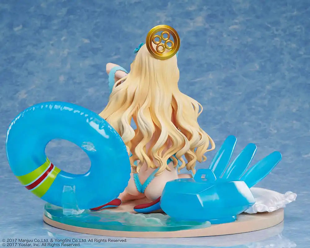 Azur Lane 1/4 Emile Bertin swimsuit costume Côte d'Azur PVC szobor figura 21 cm termékfotó