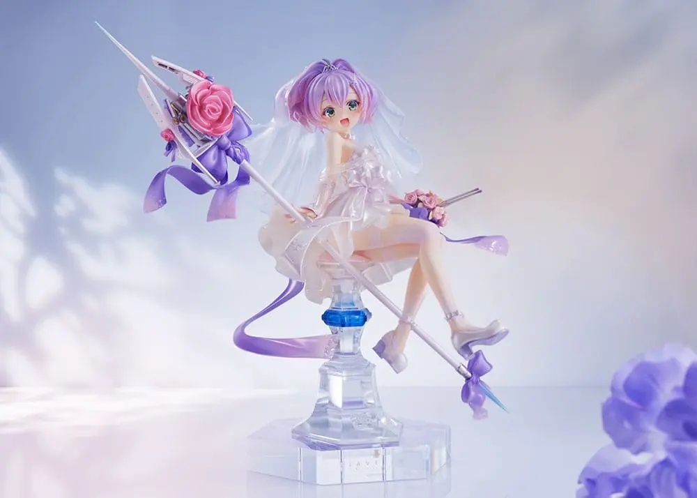 Azur Lane 1/4 Javelin Blissful Purity PVC szobor figura 27 cm termékfotó