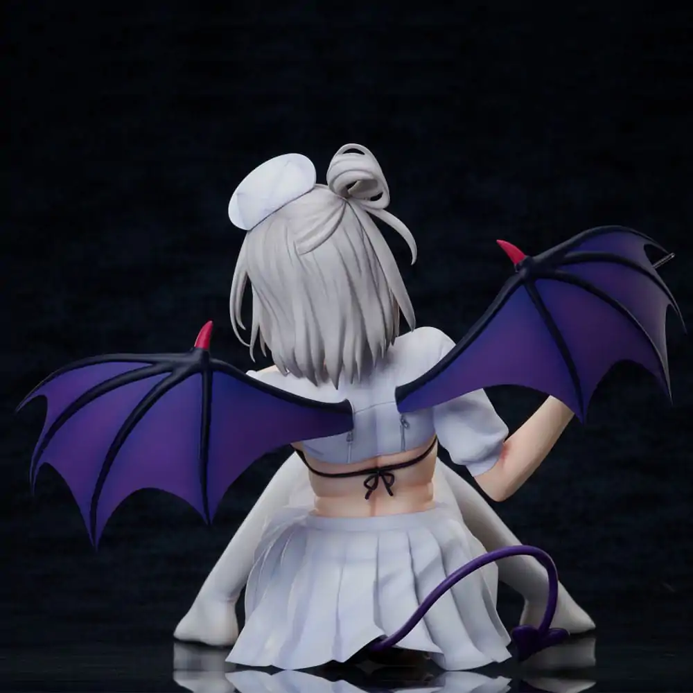 Azur Lane 1/4 Manchester: Midnight Devil in White PVC szobor figura 18 cm termékfotó