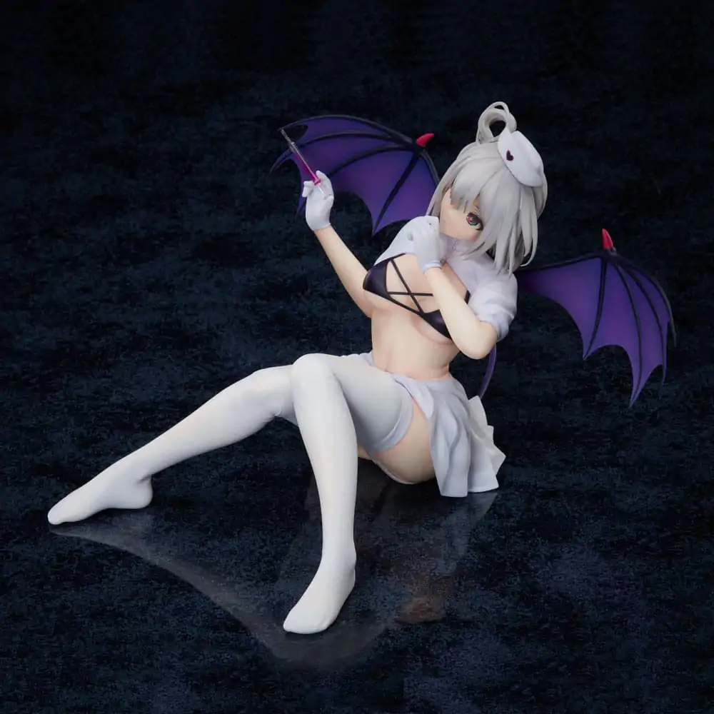 Azur Lane 1/4 Manchester: Midnight Devil in White PVC szobor figura 18 cm termékfotó