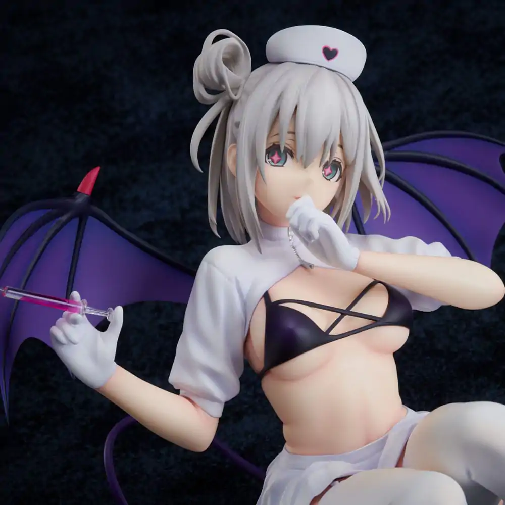 Azur Lane 1/4 Manchester: Midnight Devil in White PVC szobor figura 18 cm termékfotó