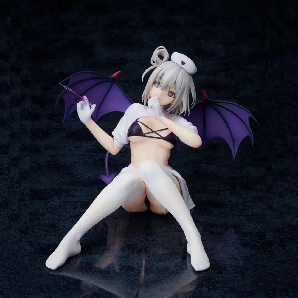 Azur Lane 1/4 Manchester: Midnight Devil in White PVC szobor figura 18 cm termékfotó