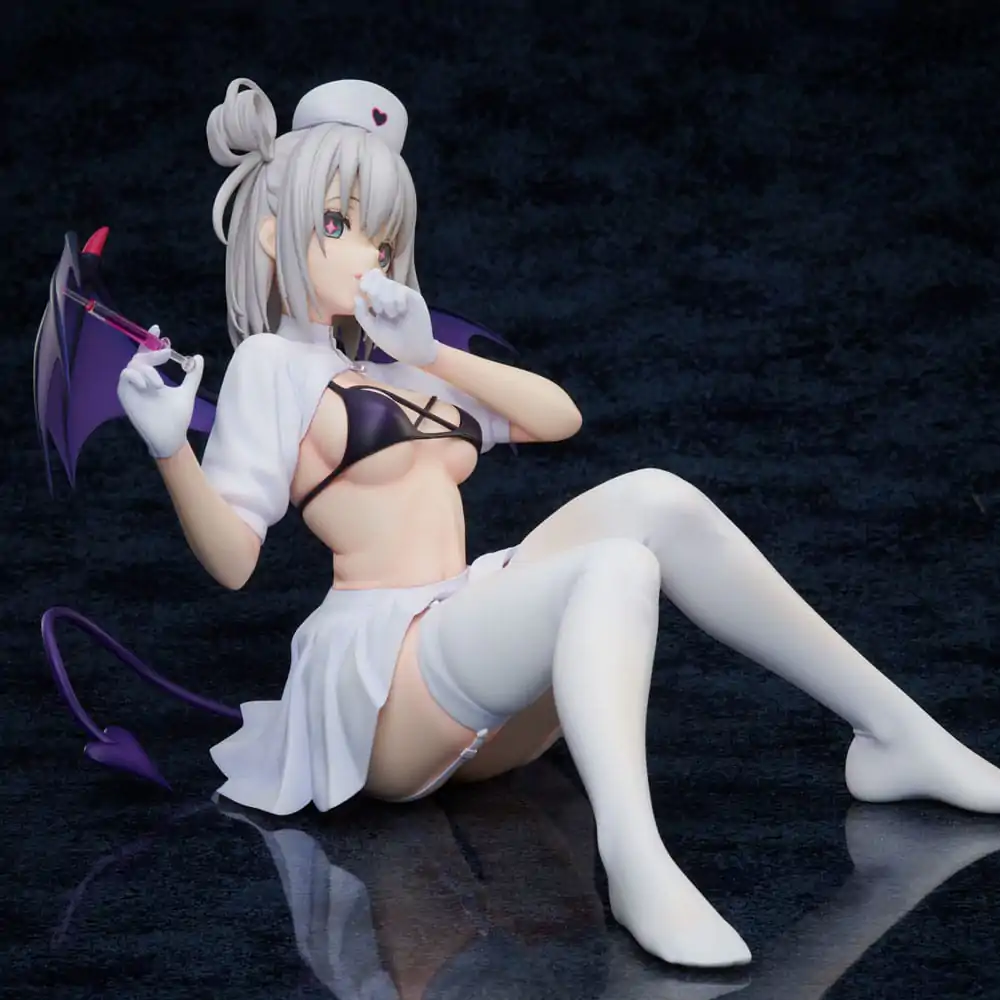 Azur Lane 1/4 Manchester: Midnight Devil in White PVC szobor figura 18 cm termékfotó