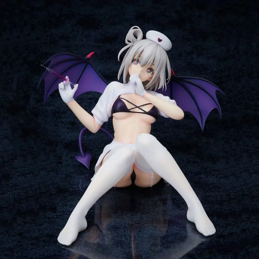 Azur Lane 1/4 Manchester: Midnight Devil in White PVC szobor figura 18 cm termékfotó