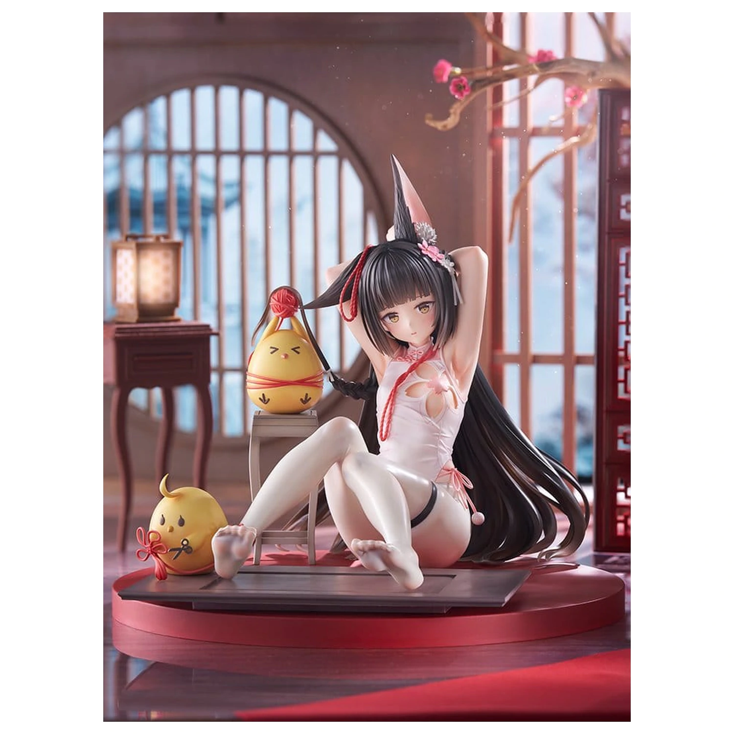 Azur Lane 1/4 Nagato Guardian Fox's Blessed Bonds PVC figura 22 cm termékfotó