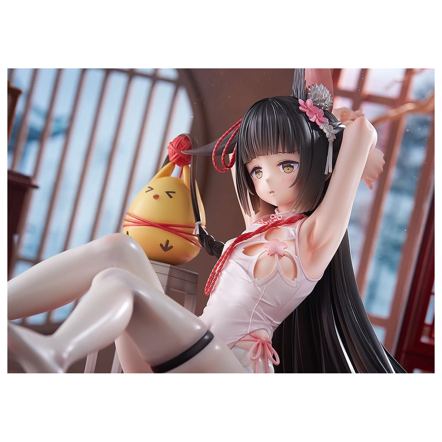 Azur Lane 1/4 Nagato Guardian Fox's Blessed Bonds PVC figura 22 cm termékfotó