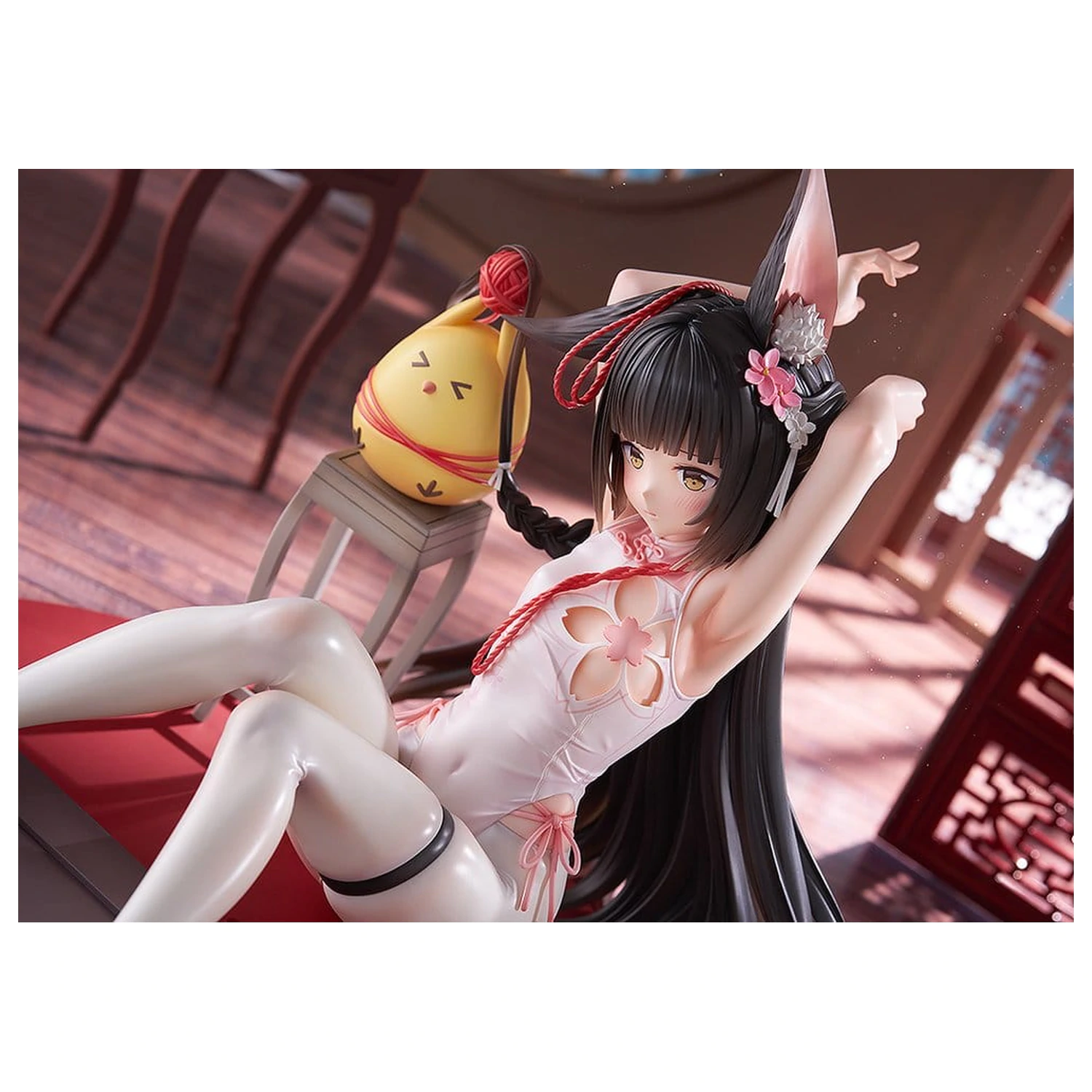 Azur Lane 1/4 Nagato Guardian Fox's Blessed Bonds PVC figura 22 cm termékfotó
