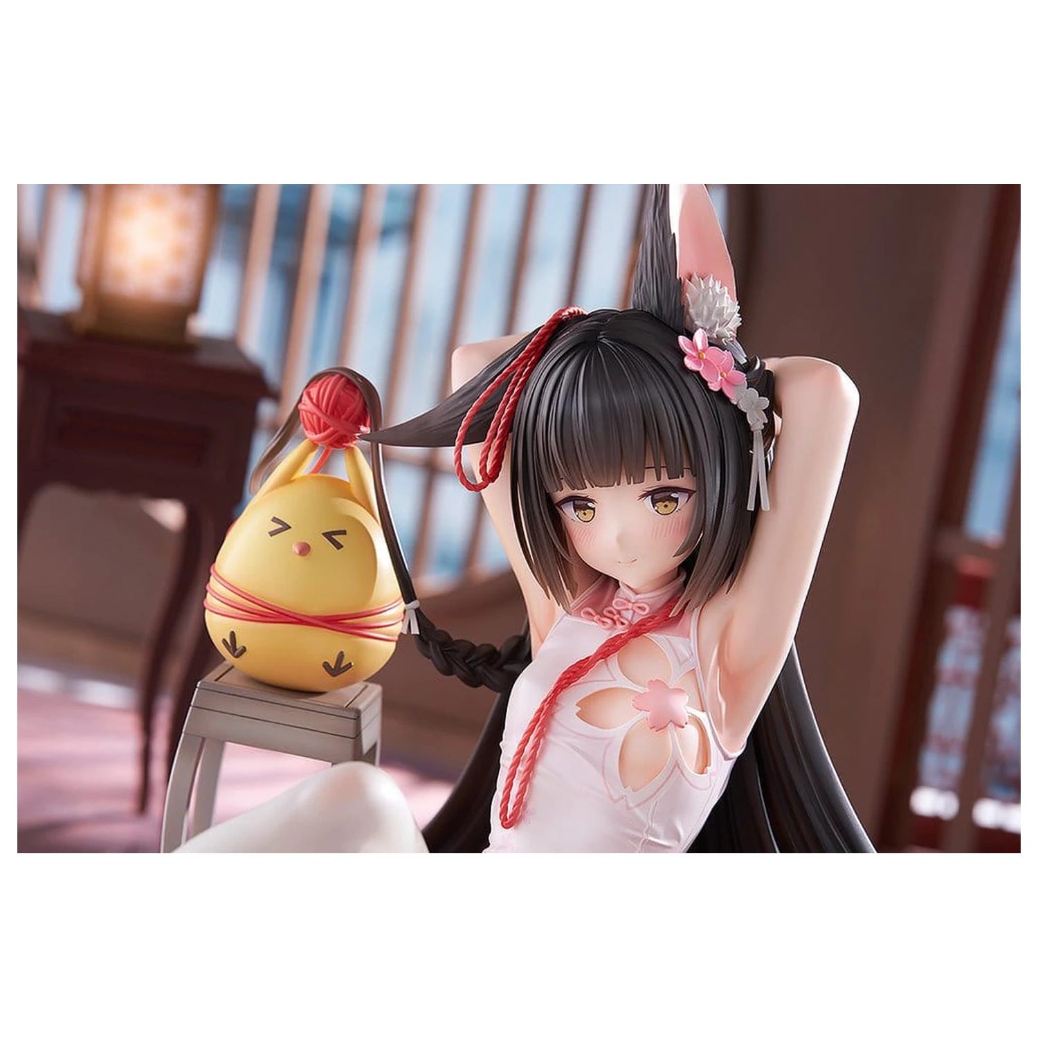 Azur Lane 1/4 Nagato Guardian Fox's Blessed Bonds PVC figura 22 cm termékfotó