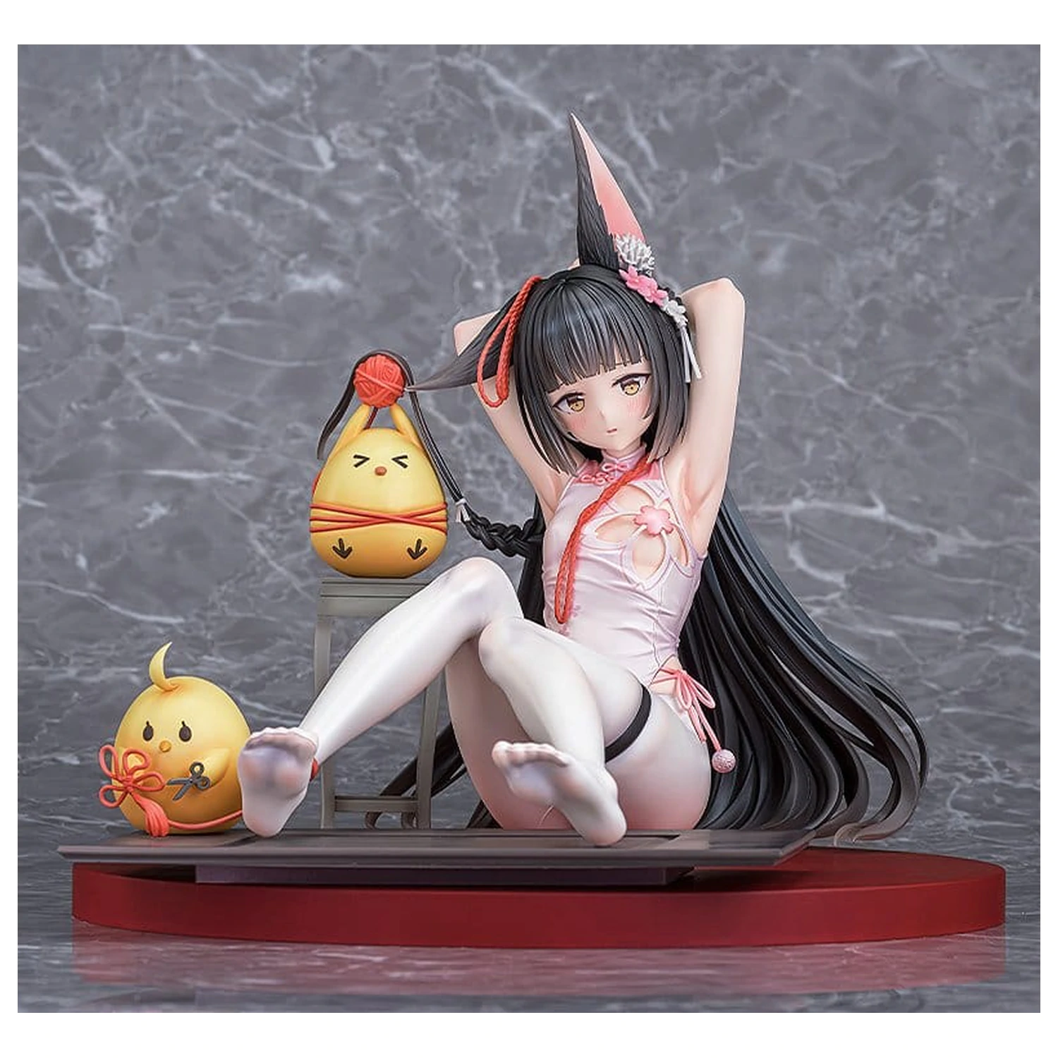 Azur Lane 1/4 Nagato Guardian Fox's Blessed Bonds PVC figura 22 cm termékfotó