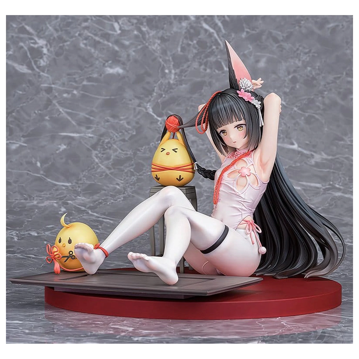 Azur Lane 1/4 Nagato Guardian Fox's Blessed Bonds PVC figura 22 cm termékfotó