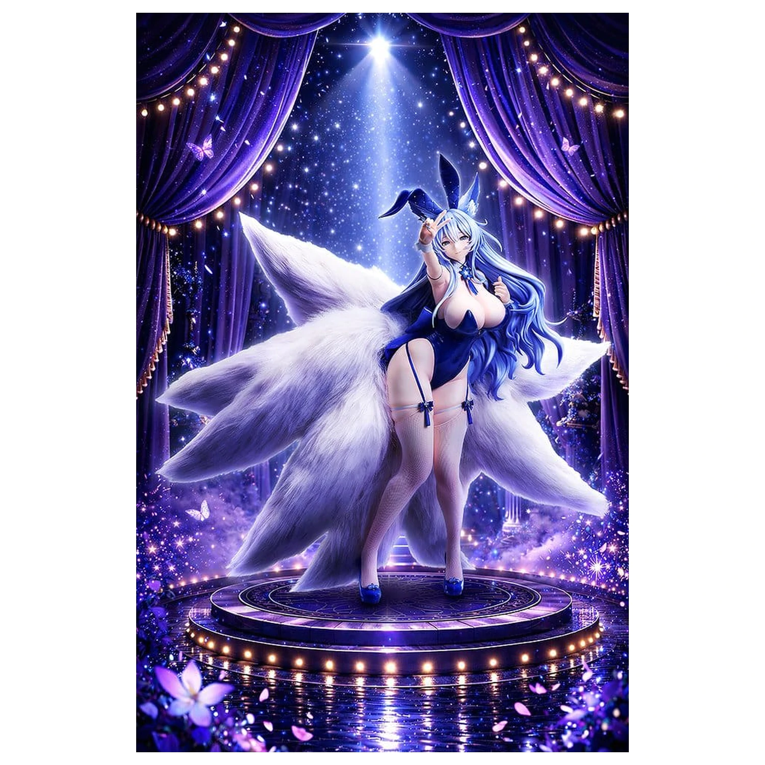 Azur Lane 1/4 Shinano Visions of Fantasy PVC figura 48 cm termékfotó