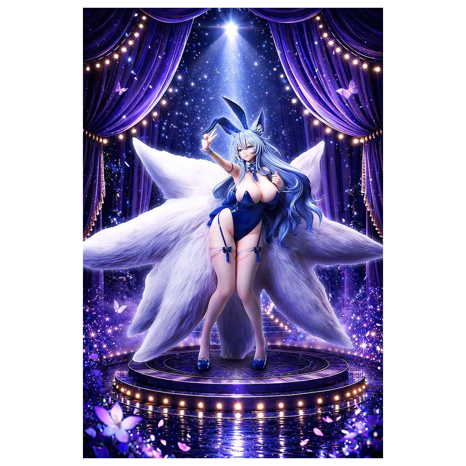 Azur Lane 1/4 Shinano Visions of Fantasy PVC figura 48 cm termékfotó