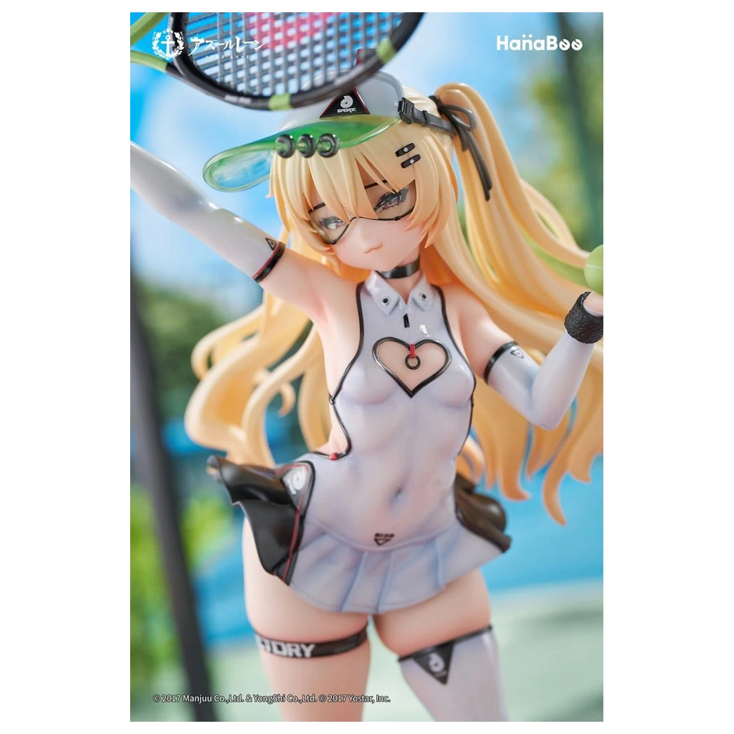 Azur Lane 1/6 Bache: Showy Sports Star Deluxe Edition PVC figura 27 cm termékfotó