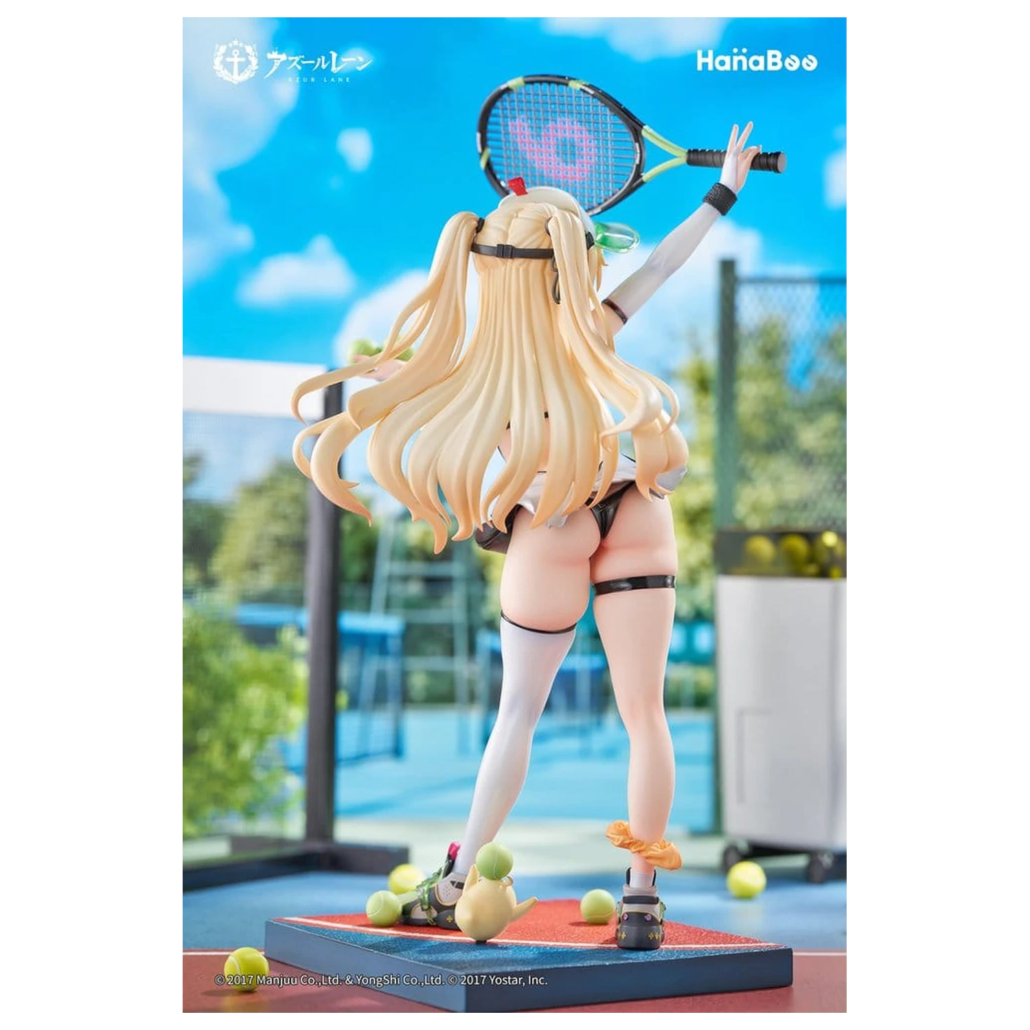 Azur Lane 1/6 Bache: Showy Sports Star Deluxe Edition PVC figura 27 cm termékfotó