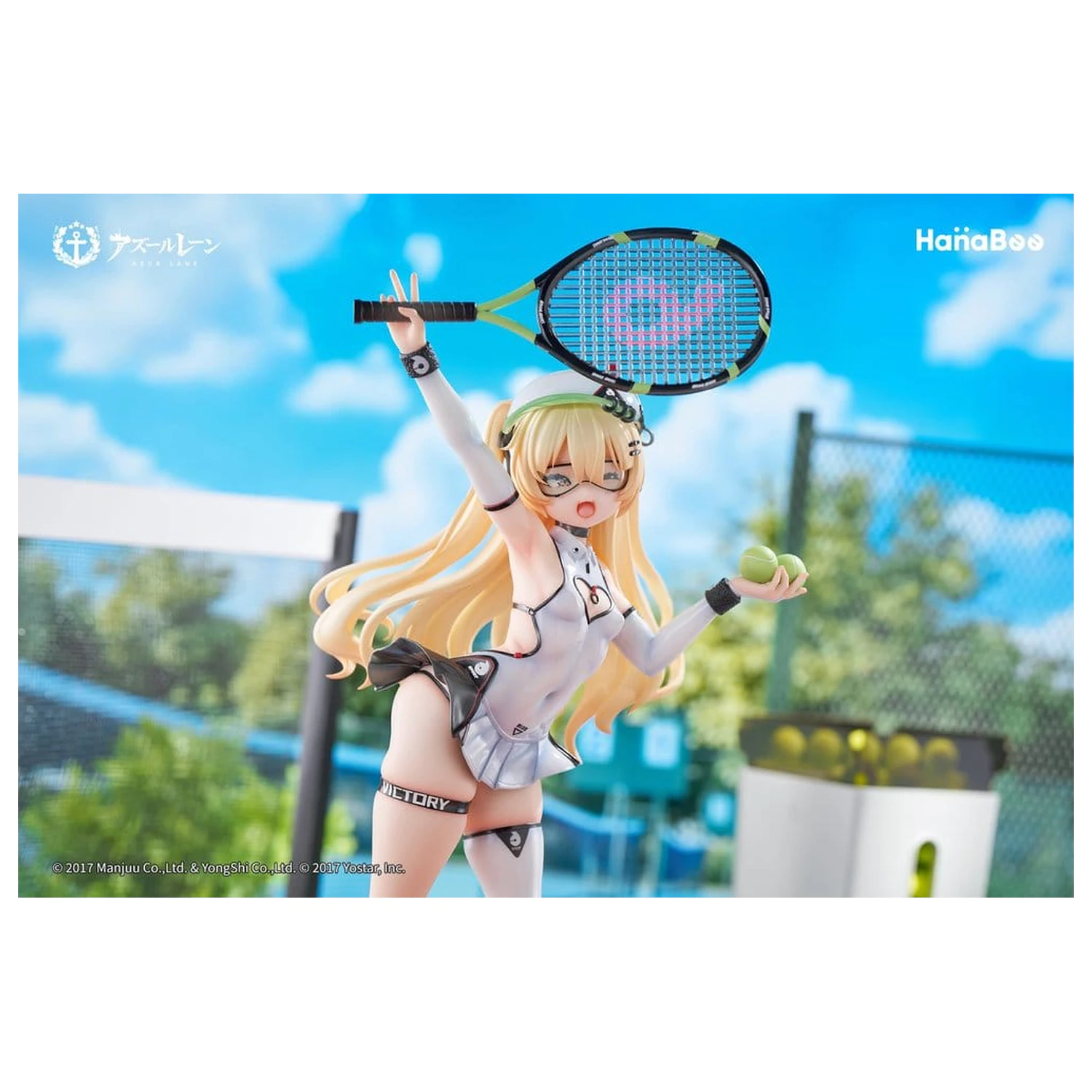 Azur Lane 1/6 Bache: Showy Sports Star PVC figura 27 cm termékfotó