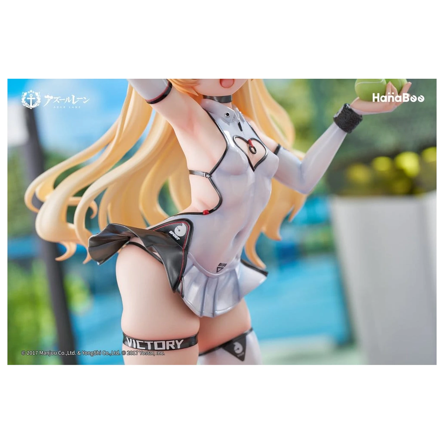 Azur Lane 1/6 Bache: Showy Sports Star PVC figura 27 cm termékfotó