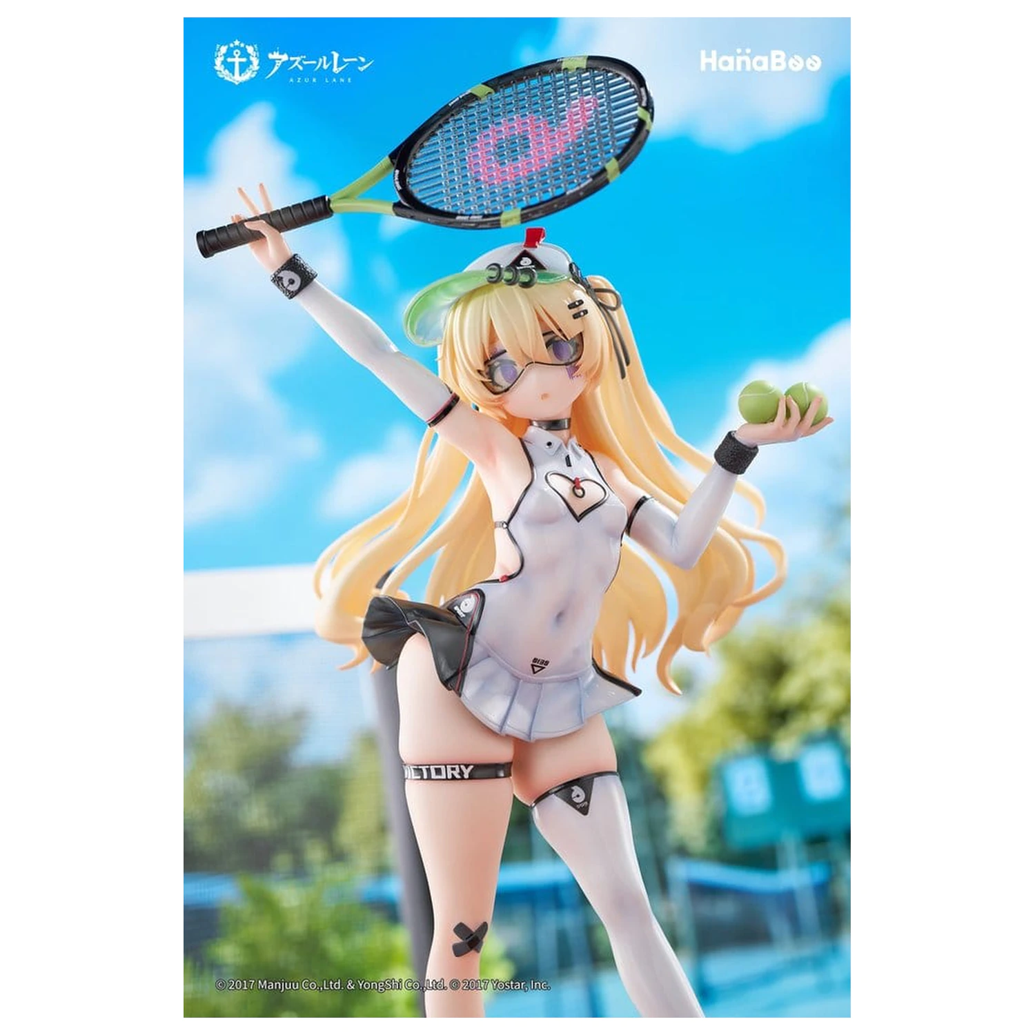 Azur Lane 1/6 Bache: Showy Sports Star PVC figura 27 cm termékfotó