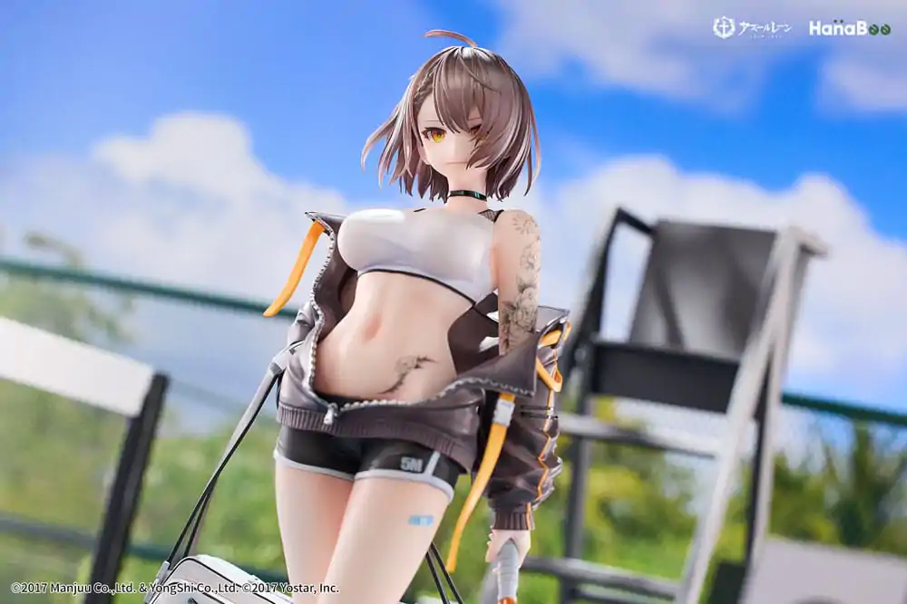 Azur Lane 1/6 Baltimore Black Ace Ver. PVC szobor figura 30 cm termékfotó