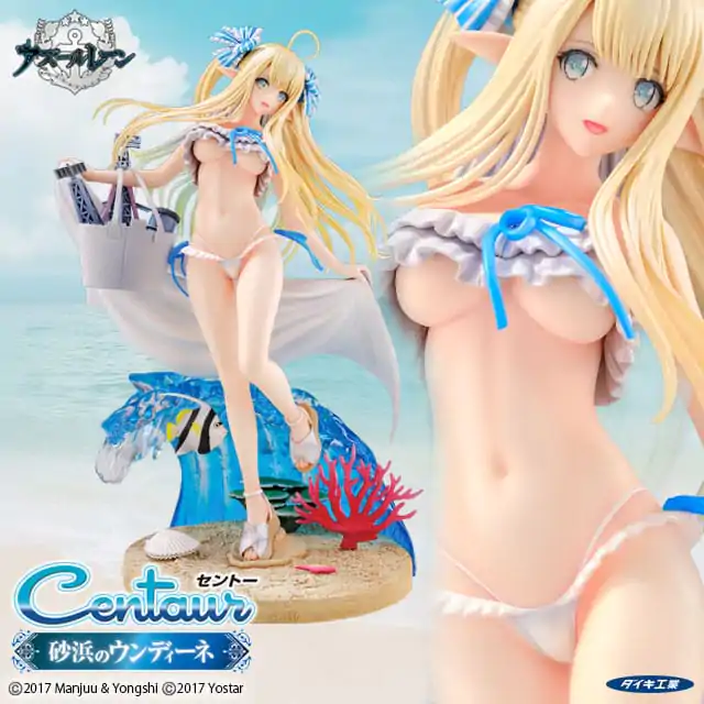 Azur Lane 1/6 Centaur strandside Undine szobor figura 27 cm termékfotó