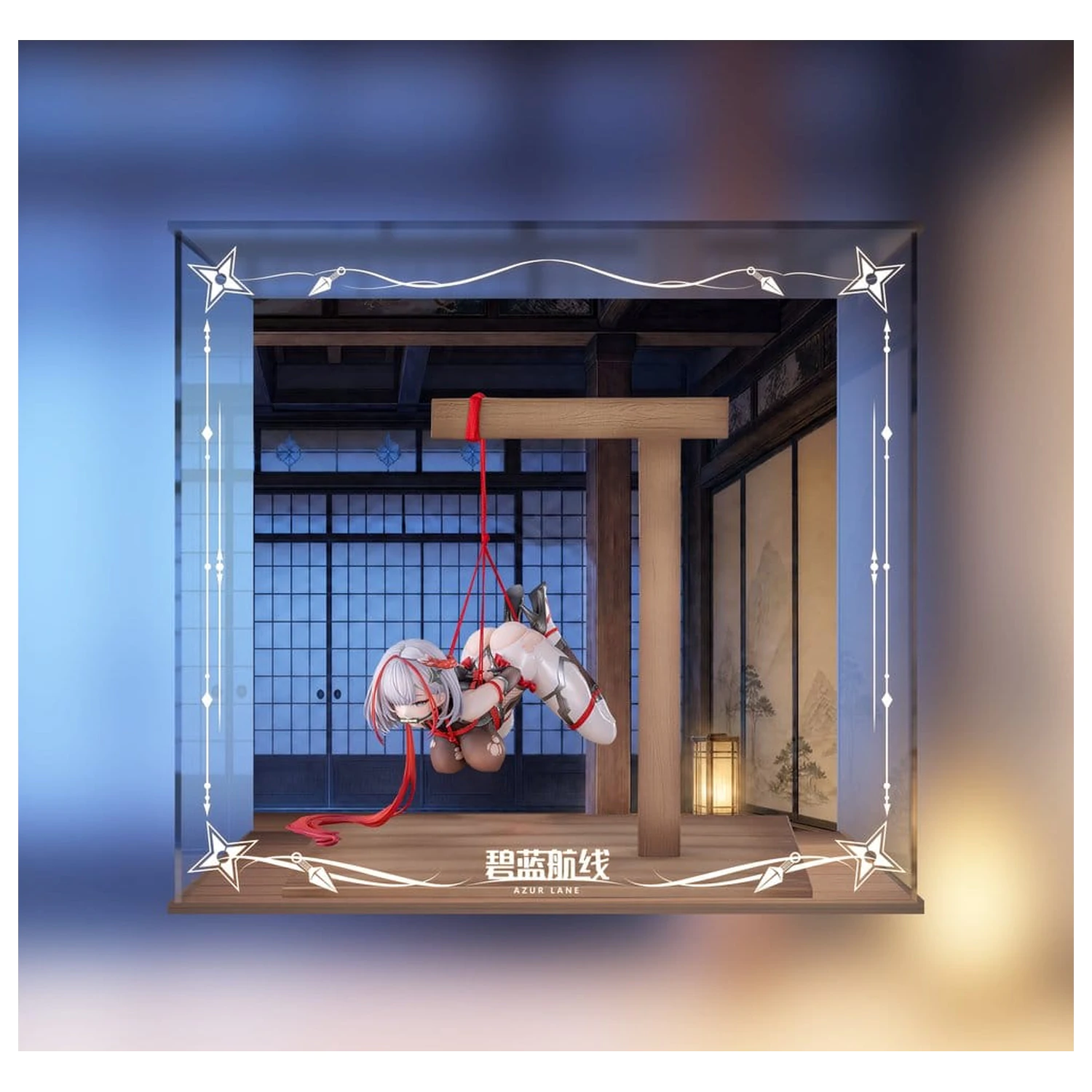 Azur Lane 1/6 I-404 Dance of Crimson Strings Ver. PVC figura Special Edition w/Display Case 26 cm termékfotó