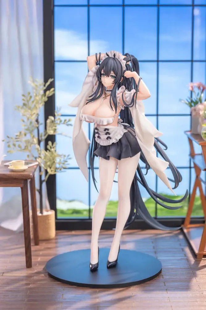 Azur Lane 1/6 Indomitable Ms. Motivationless Maid Ver. PVC szobor figura 27 cm termékfotó
